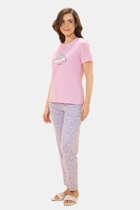 Amante Full Length Pyjama Bottom - Persian Floral Print — image 5